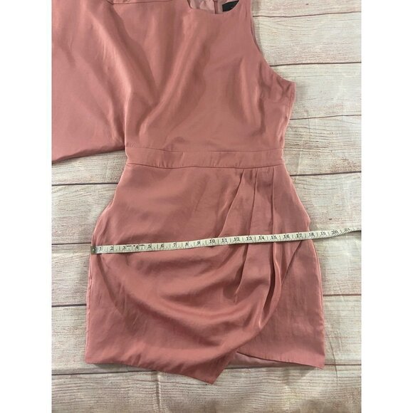 Michael Costello X Revolve Women's One Sleeve Lexa Dress - Small - Picture 7 of 14